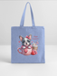 Women Happy Valentine's Day Pug Dog in Heart Mug Tote Bag Gift For Her nicholesgifts