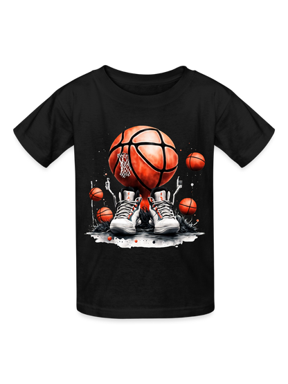 Boys Basketball Short Sleeve T-Shirt nicholesgifts