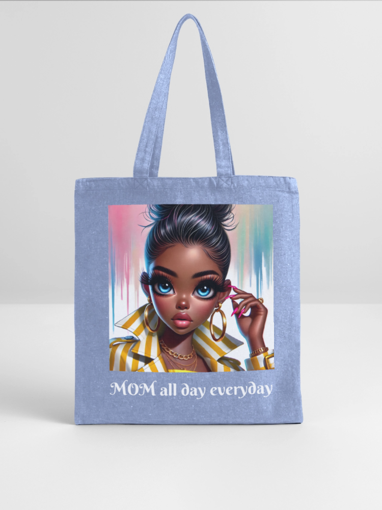 African American Women Mom All Day Everyday Mother's Day Tote Bag NicholesGifts