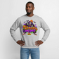 Men No Tricks Just Drip Halloween Crewneck Sweatshirt - heather gray