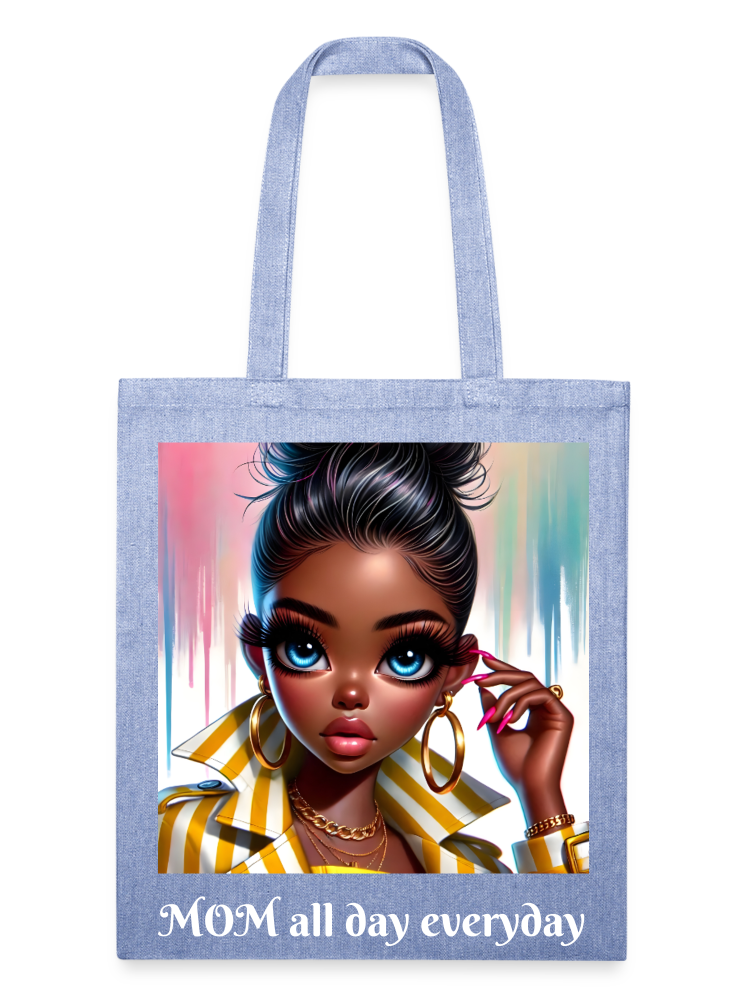 African American Women Mom All Day Everyday Mother's Day Tote Bag NicholesGifts