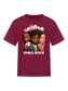African American Girls Rock Crewneck Short Sleeve T-Shirt nicholesgifts