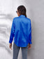 Collared Neck Buttoned Long Sleeve Shirt nicholesgifts