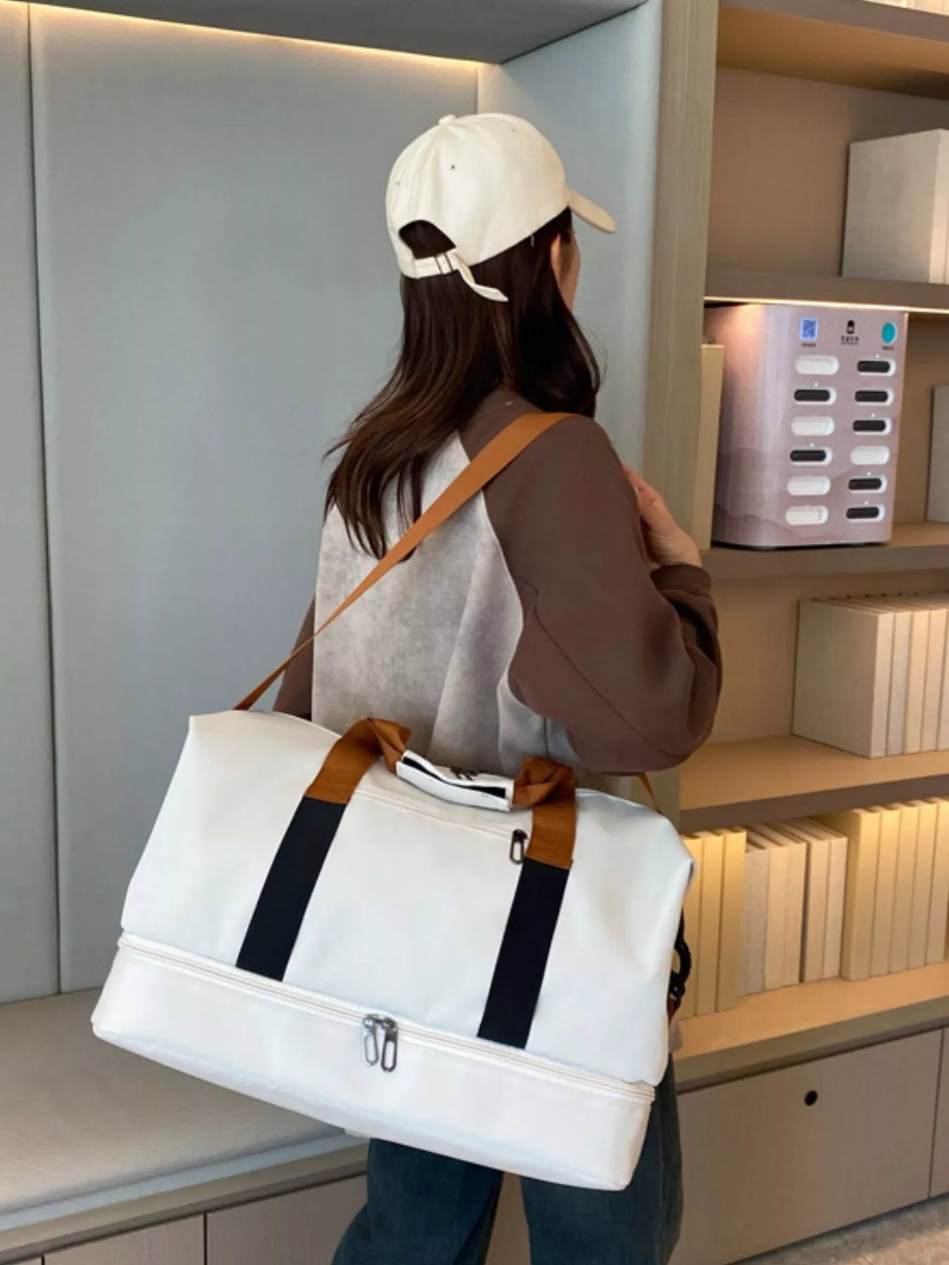 Multifunctional Waterproof Travel Duffel Bag nicholesgifts