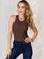 Basic Bae Full Size Round Neck Racerback Tank nicholesgifts