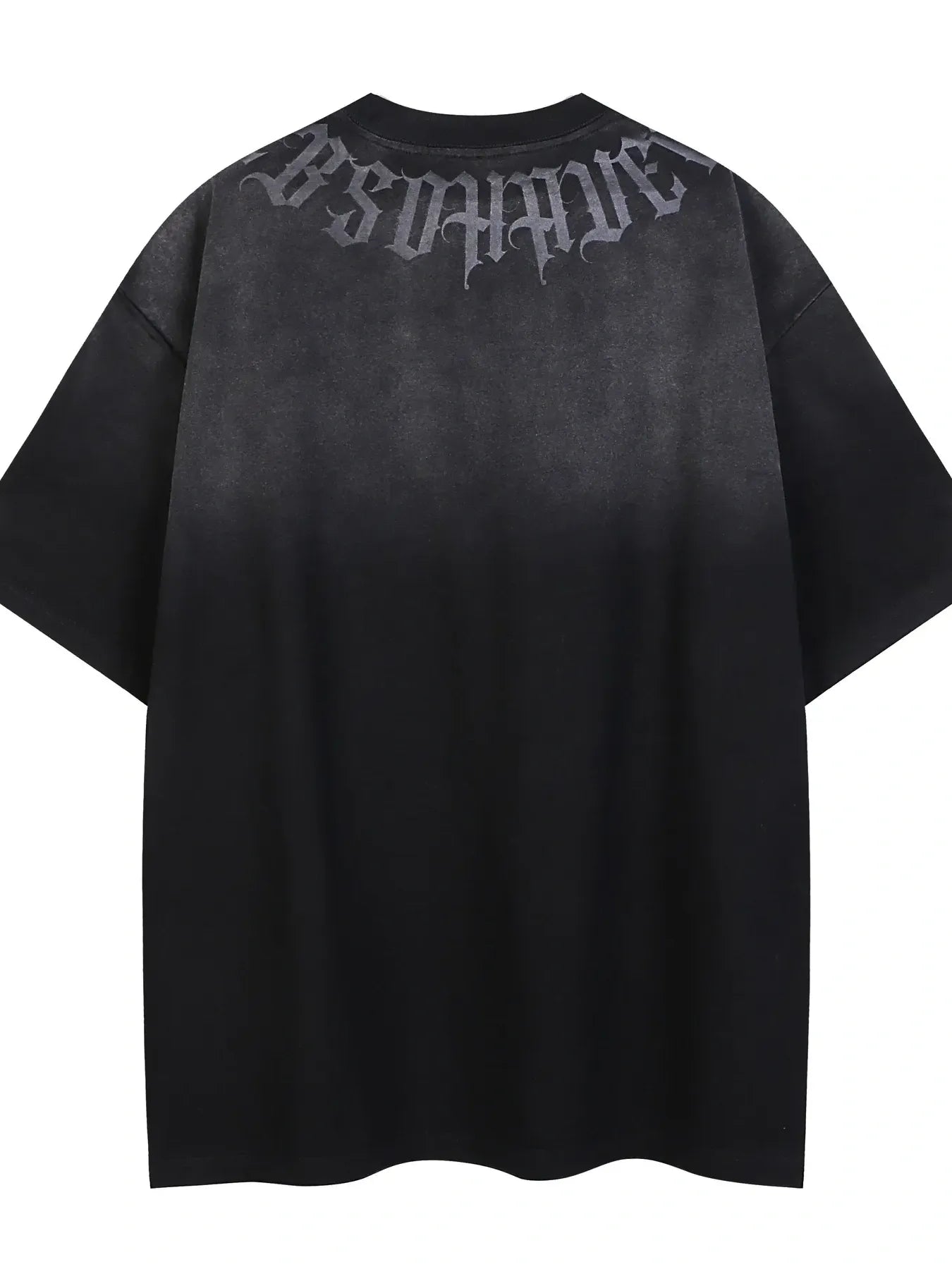 Men's Washed Round Neck Short Sleeve T-Shirt Trendsi