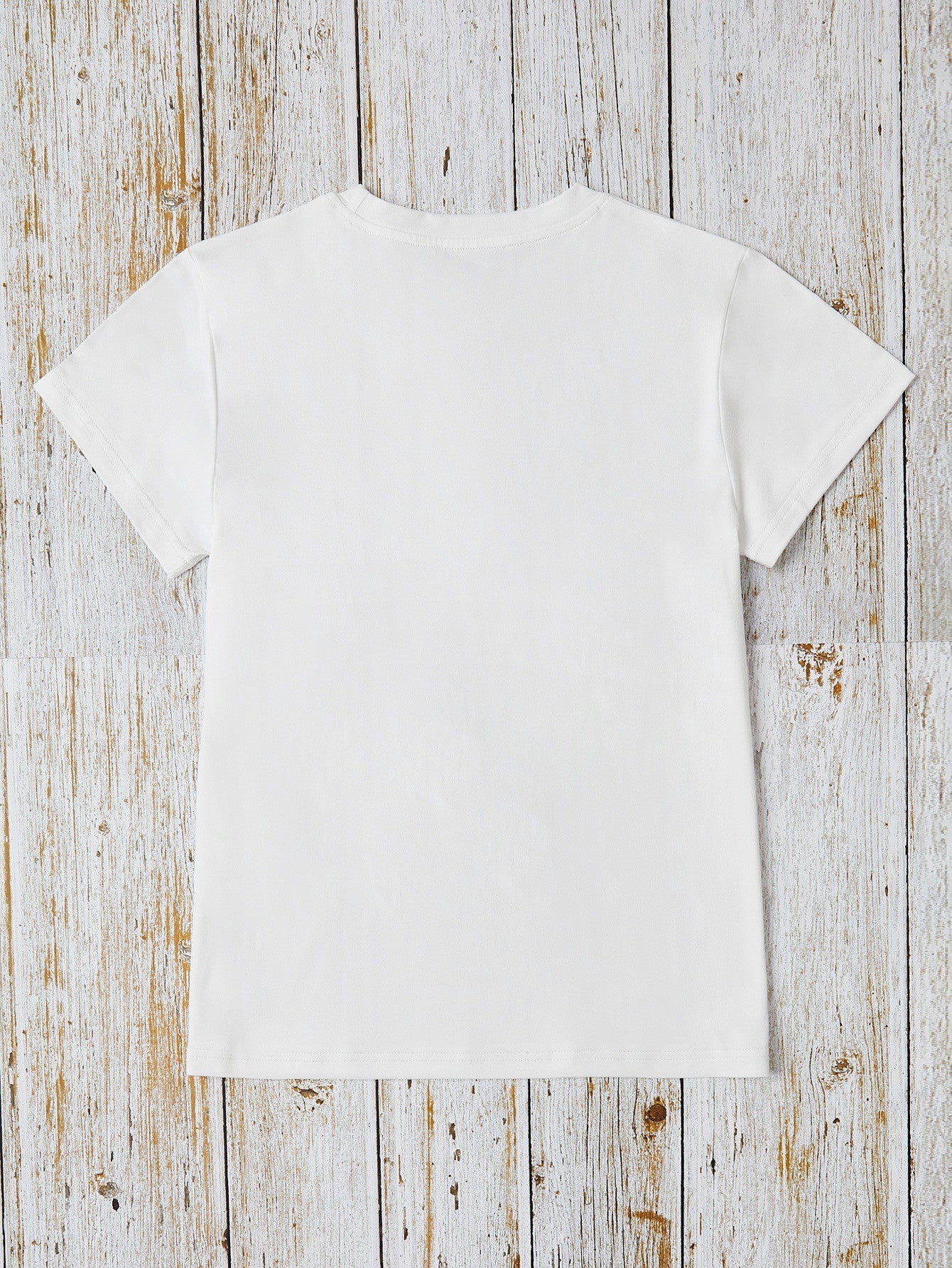 Women Letter Graphic Round Neck Short Sleeve Religious T-Shirt