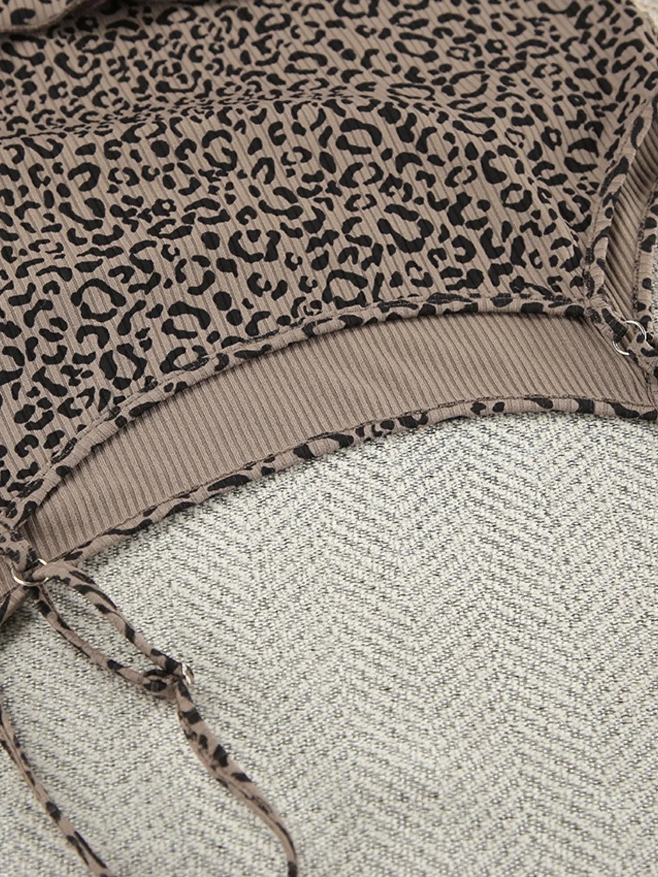 Leopard Cami Cardigan and Shorts 3-Piece Set nicholesgifts