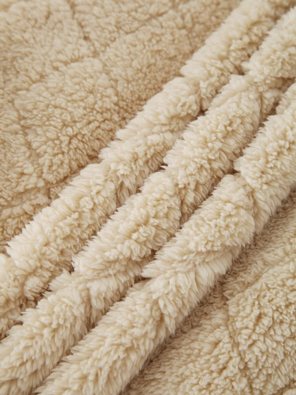 Fuzzy Pocketed Zip Up Jacket nicholesgifts