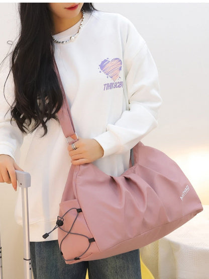 Women Oxford Cloth Adjustable Strap Large Capacity Crossbody Bag nicholesgifts