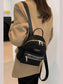 Suede Adjustable Strap Backpack Bag nicholesgifts