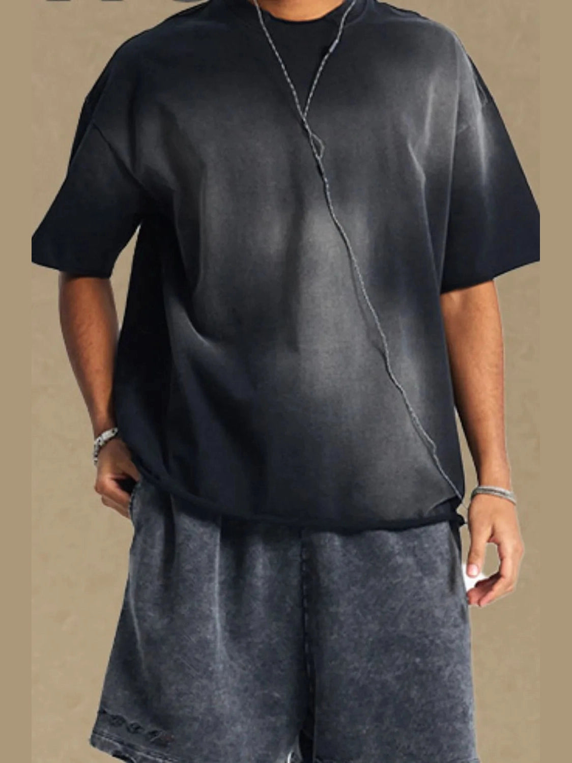 Men's Round Neck Half Sleeve T-Shirt Trendsi