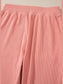 Round Neck Long Sleeve Top and Pants Set nicholesgifts