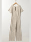 Ribbed Knit Wide Leg Jumpsuit nicholesgifts
