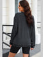 LUCKY Round Neck Dropped Shoulder Sweatshirt nicholesgifts