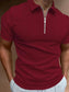 Men's Full Size Collared Neck Short Sleeve Polo Plus Size nicholesgifts