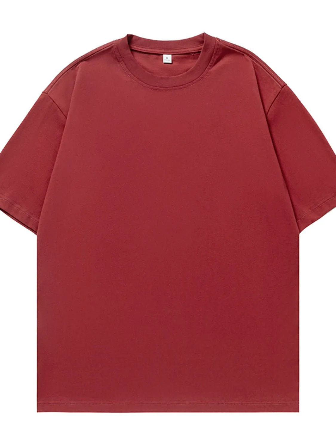 Men's Plus Size Round Neck Half Sleeve T-Shirt Trendsi