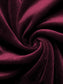 Women Side Tied Velvet Skirt nicholesgifts