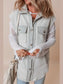 Pocketed Curved Hem Button Up Vest nicholesgifts