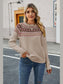 Round Neck Raglan Sleeve Sweater nicholesgifts