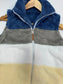 Color Block Zip Up Vest Coat nicholesgifts