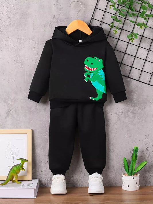 Children's Dinosaur Graphic Hoodie & Pants Set NicholesGifts