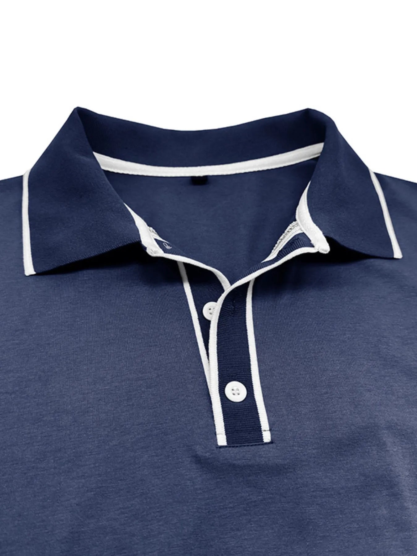 Men's Slim Fit Polo Shirt with Contrast Trim NicholesGifts