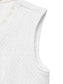 Textured Button-Front Vest with Raw Edge nicholesgifts