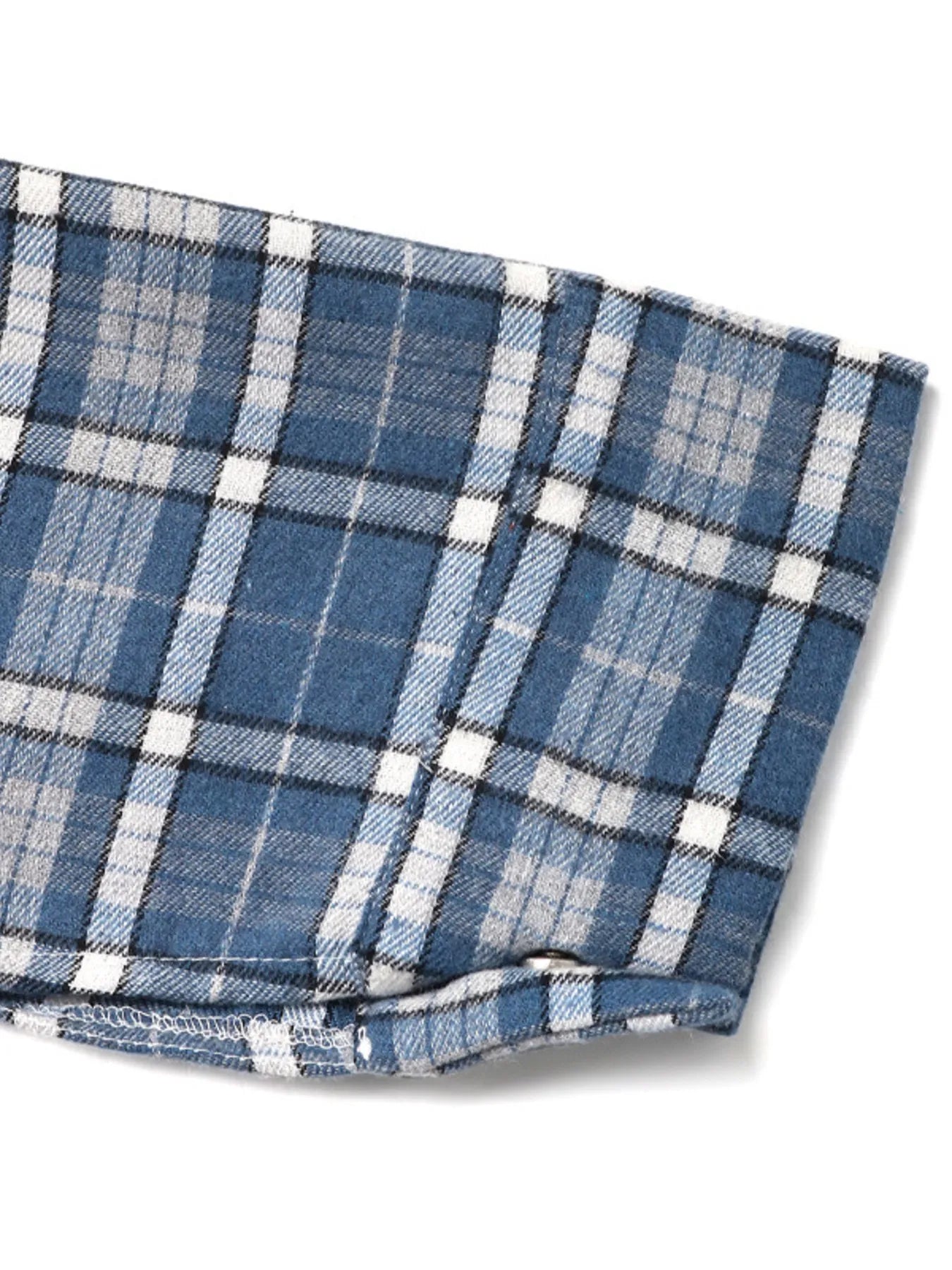 Plaid Button Up Long Sleeve Shirt Trendsi