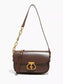Leather Flap Shoulder Bag nicholesgifts