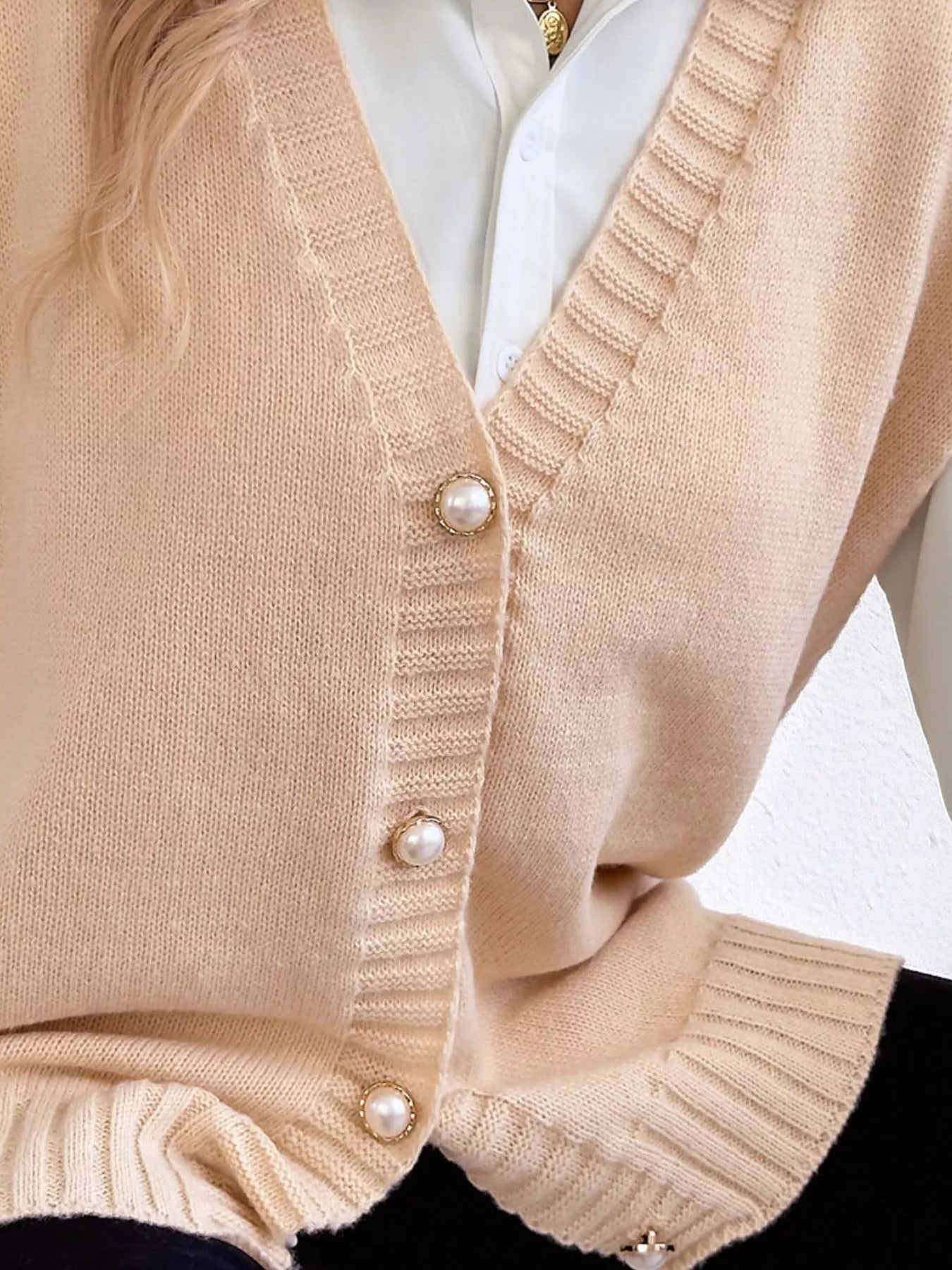 Button-Down Button Up Sweater Vest nicholesgifts