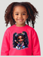 African American Toddler Girls Lollipop Girl Long Sleeve Crewneck Sweatshirt