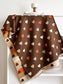 Women Heart Pattern Warm Scarf Valentine's Day Gift For Her nicholesgifts