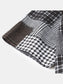 Men's Plus Size Plaid Short Sleeve Button-Up Shirt nicholesgifts