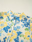 Printed Puff Sleeve Button Down Summer Shirt nicholesgifts