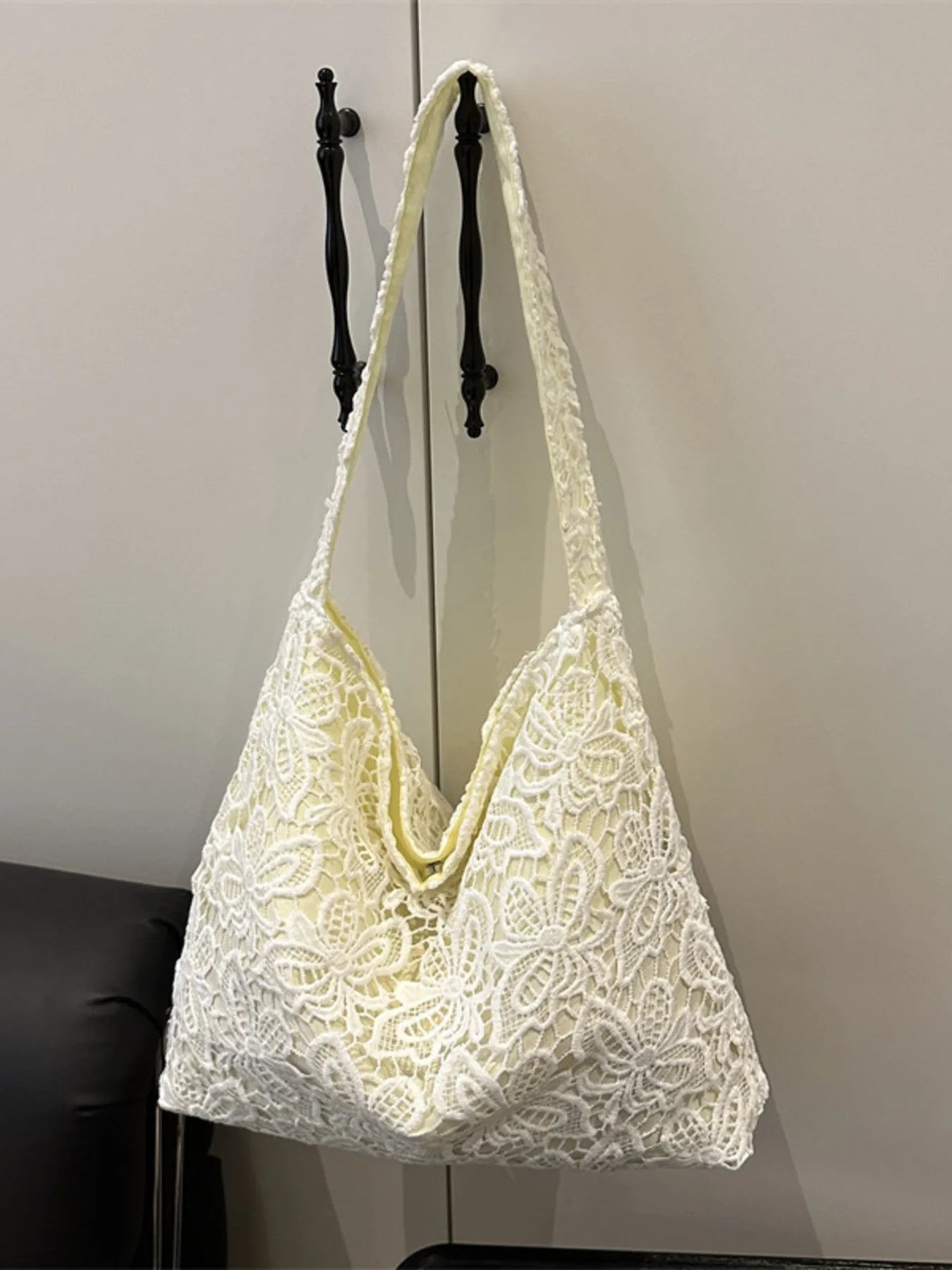 Lace Pattern Shoulder Bag Trendsi