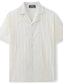 Men's Plus Size Collared Neck Short Sleeve Shirt nicholesgifts