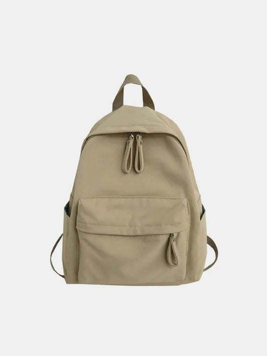 Zip Cotton Backpack Bag nicholesgifts