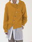 Dropped Shoulder Buttoned Cardigan nicholesgifts