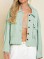 Button Up Long Sleeve Jacket nicholesgifts