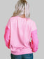 Women LOVE Sequin Dropped Shoulder Sweatshirt nicholesgifts