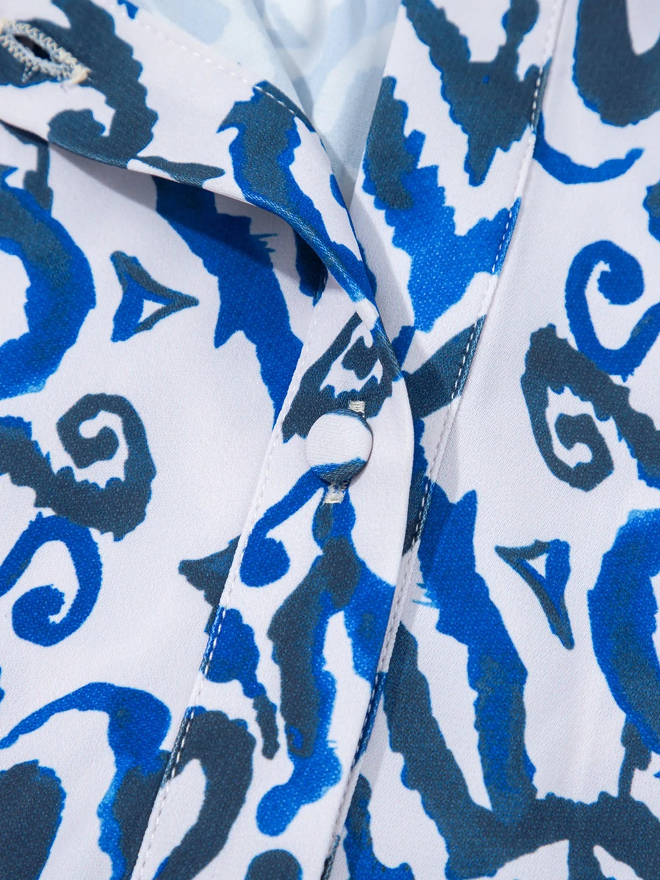 Paisley Print Long Sleeve Blouse NicholesGifts