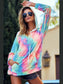 BiBi Tie Dye French Terry Hoodie with Kangaroo Pocket nicholesgifts