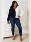 Angel Wings Woven Right Contrast Button-Front V-Neck Cardigan nicholesgifts