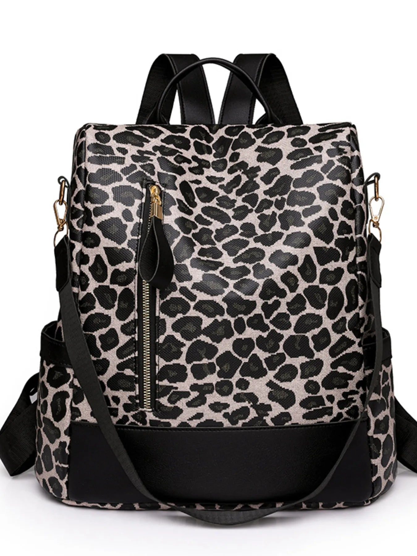 Leopard Print Backpack Bag Trendsi