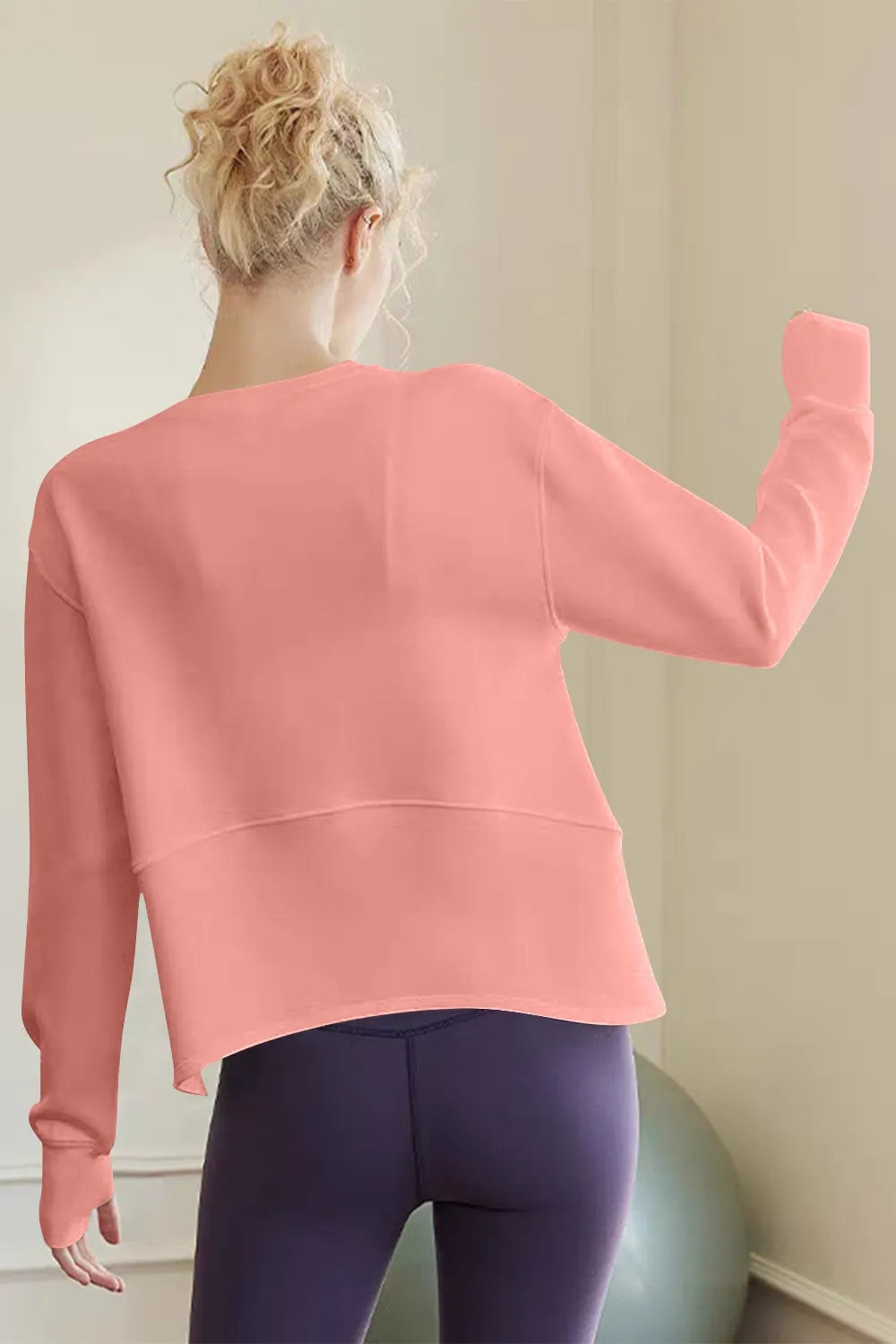 Basic Bae Air Scuba Round Neck Long Sleeve Sweatshirt NicholesGifts