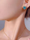 Women Heart-Shaped Stud Earrings nicholesgifts