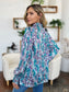 Double Take Full Size Printed Smocked Long Sleeve Blouse nicholesgifts