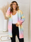 Angel Wings Full Size Gradient Open Front Cardigan nicholesgifts