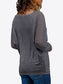 V-Neck Long Raglan Sleeve Top nicholesgifts